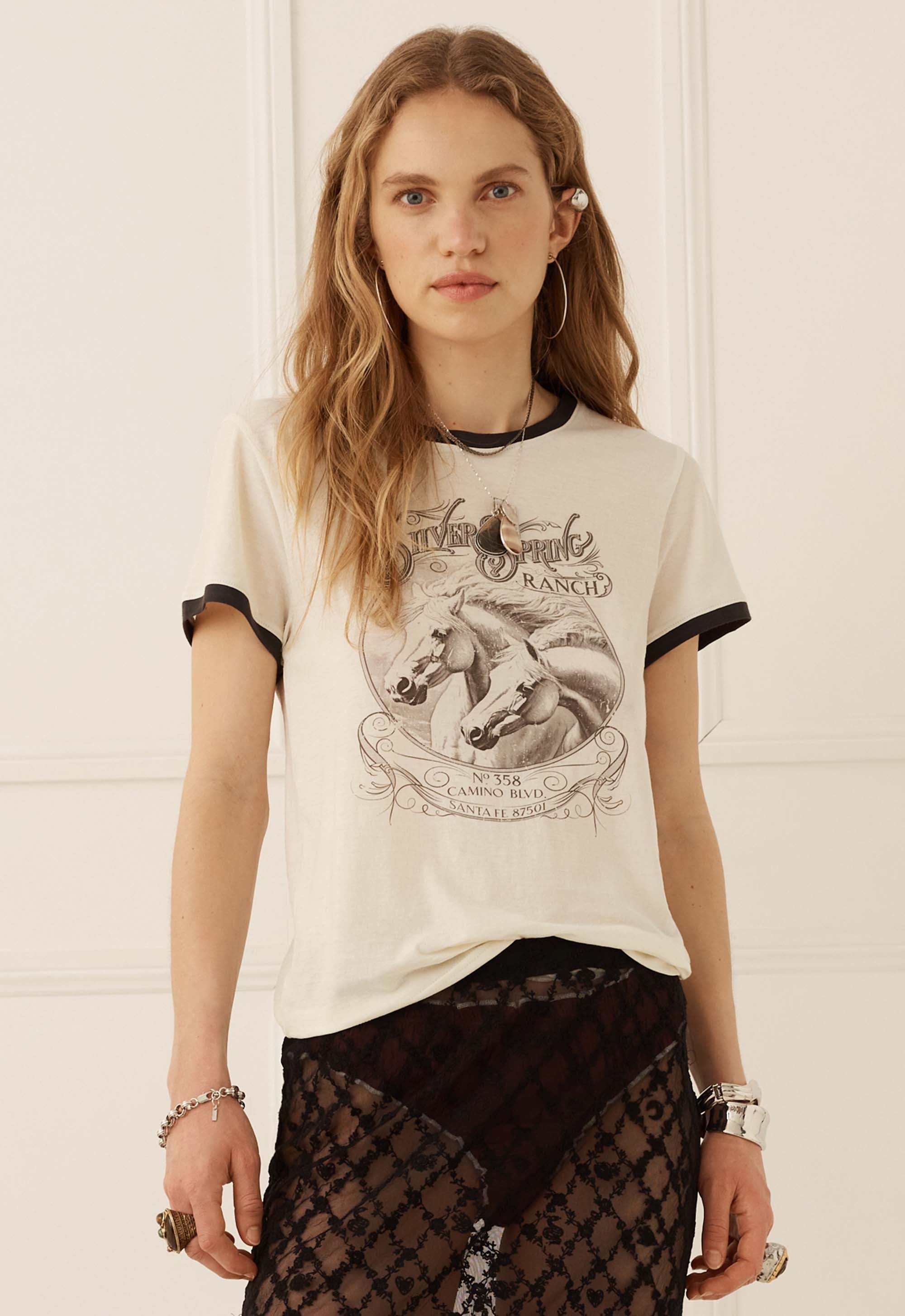 Silver Spring Tee - Vintage Cream