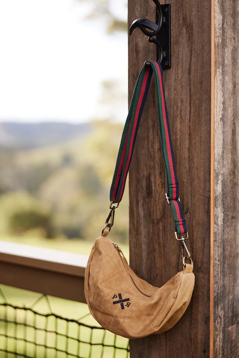 Slow Road Round Shoulder Bag - Clay