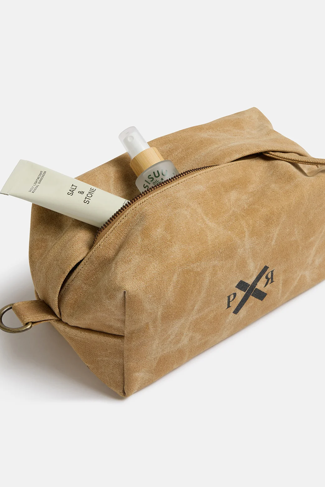 Slow Road Duffle Toiletry Bag - Clay