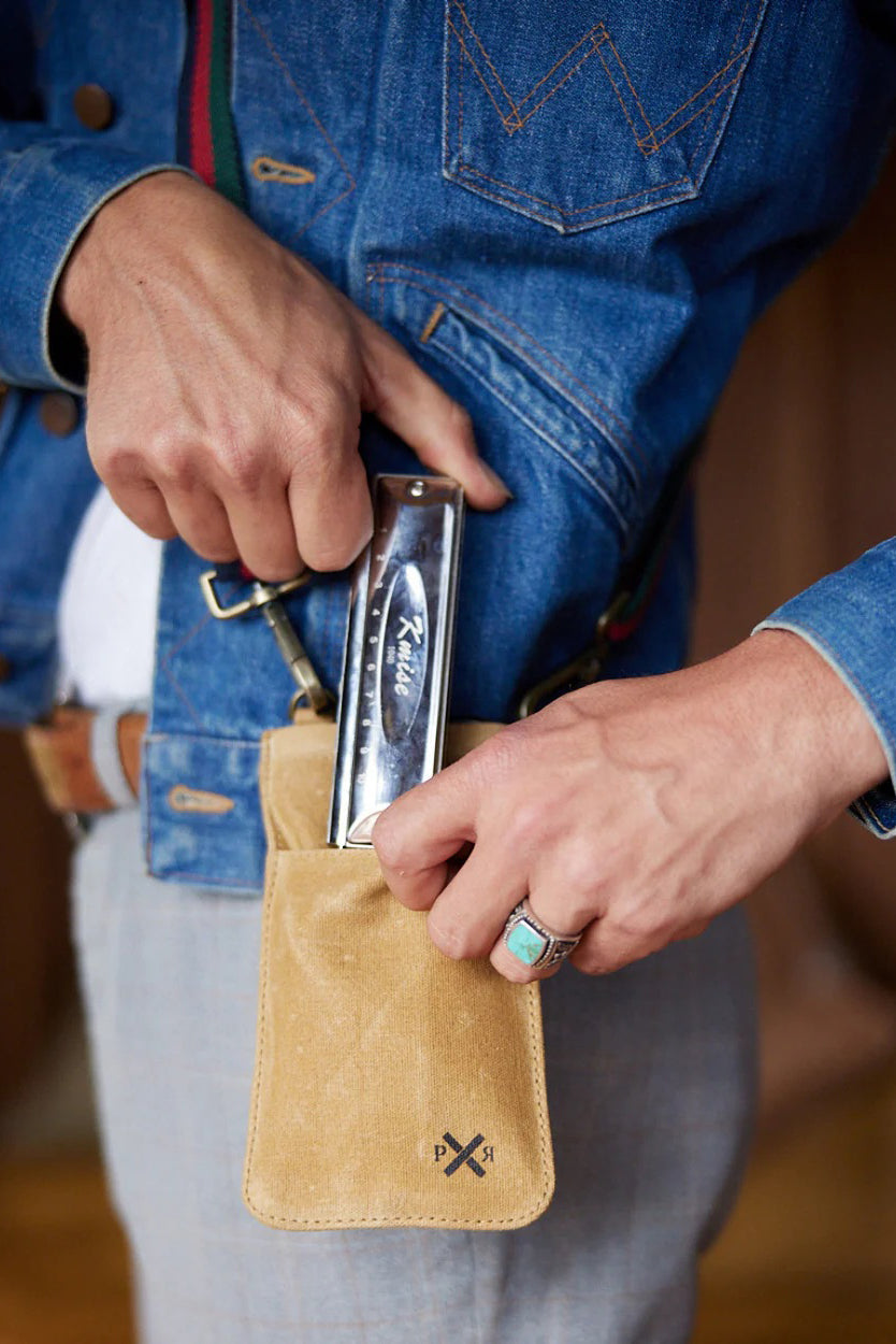 Slow Road Cross Body Phone Bag - Clay