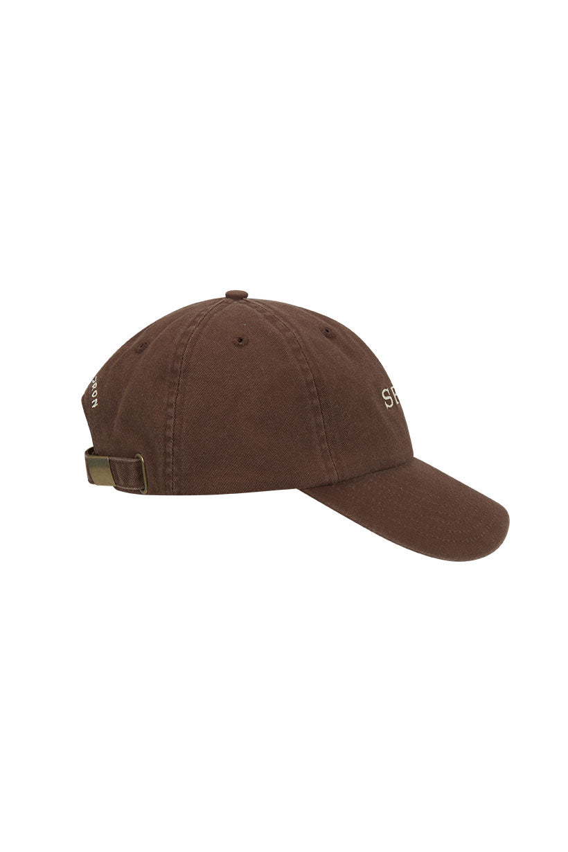 Spell Embroidered Cap - Cacao