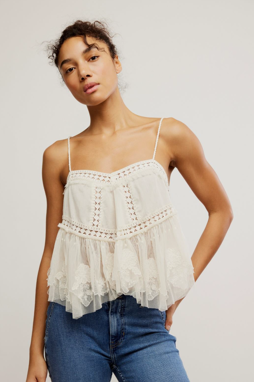 Sweepscape Cami - Ivory