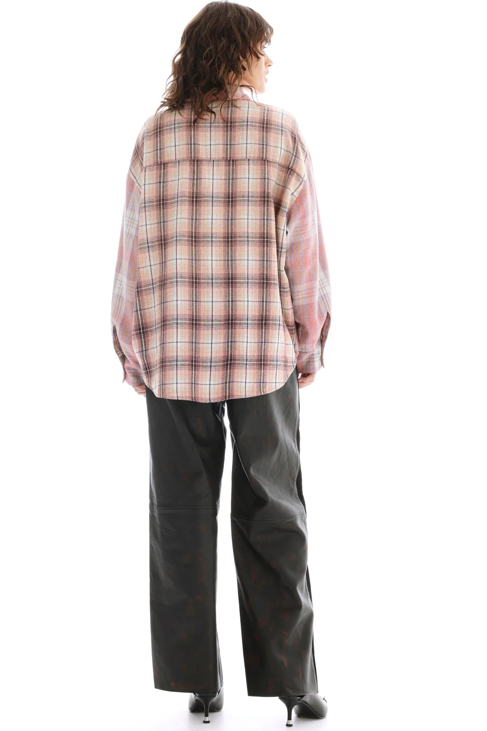 The Tales Reversibile Flannel Shirt - Pink