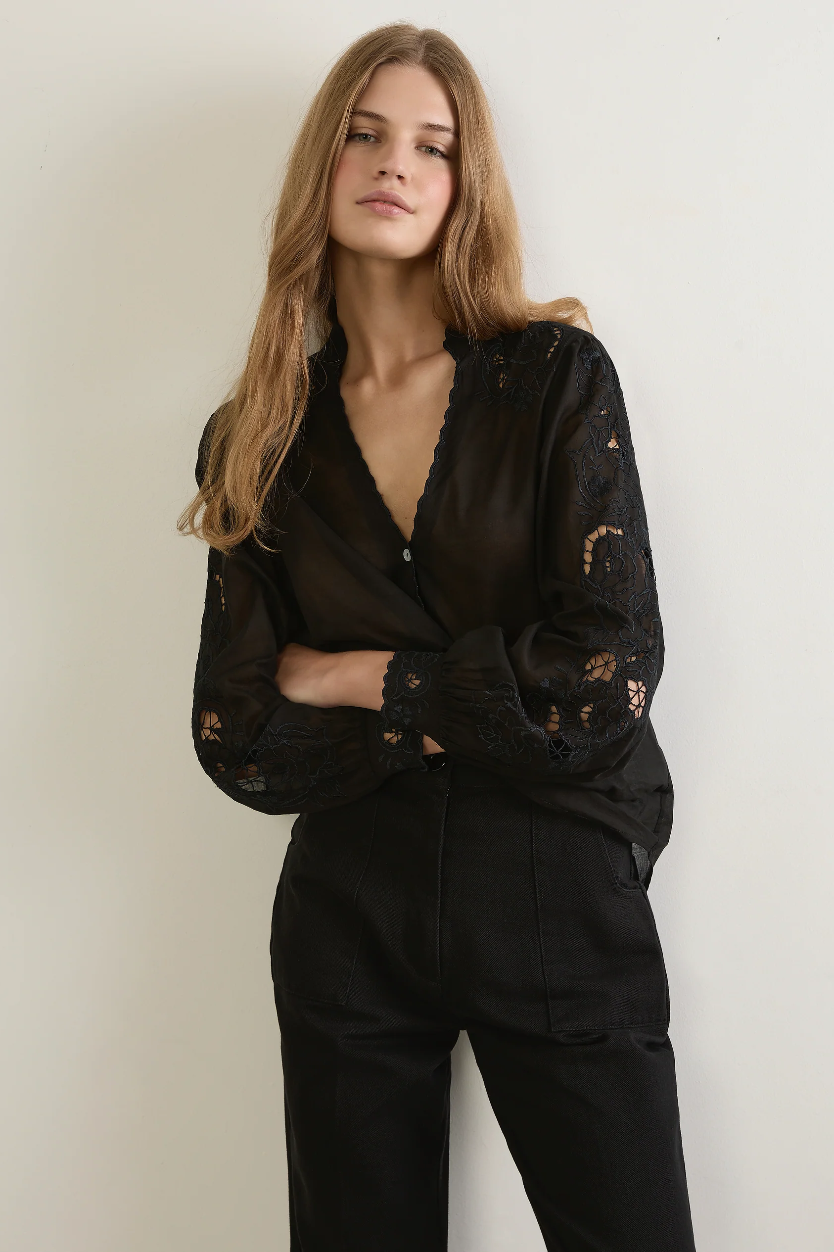 Talia Blouse - Black