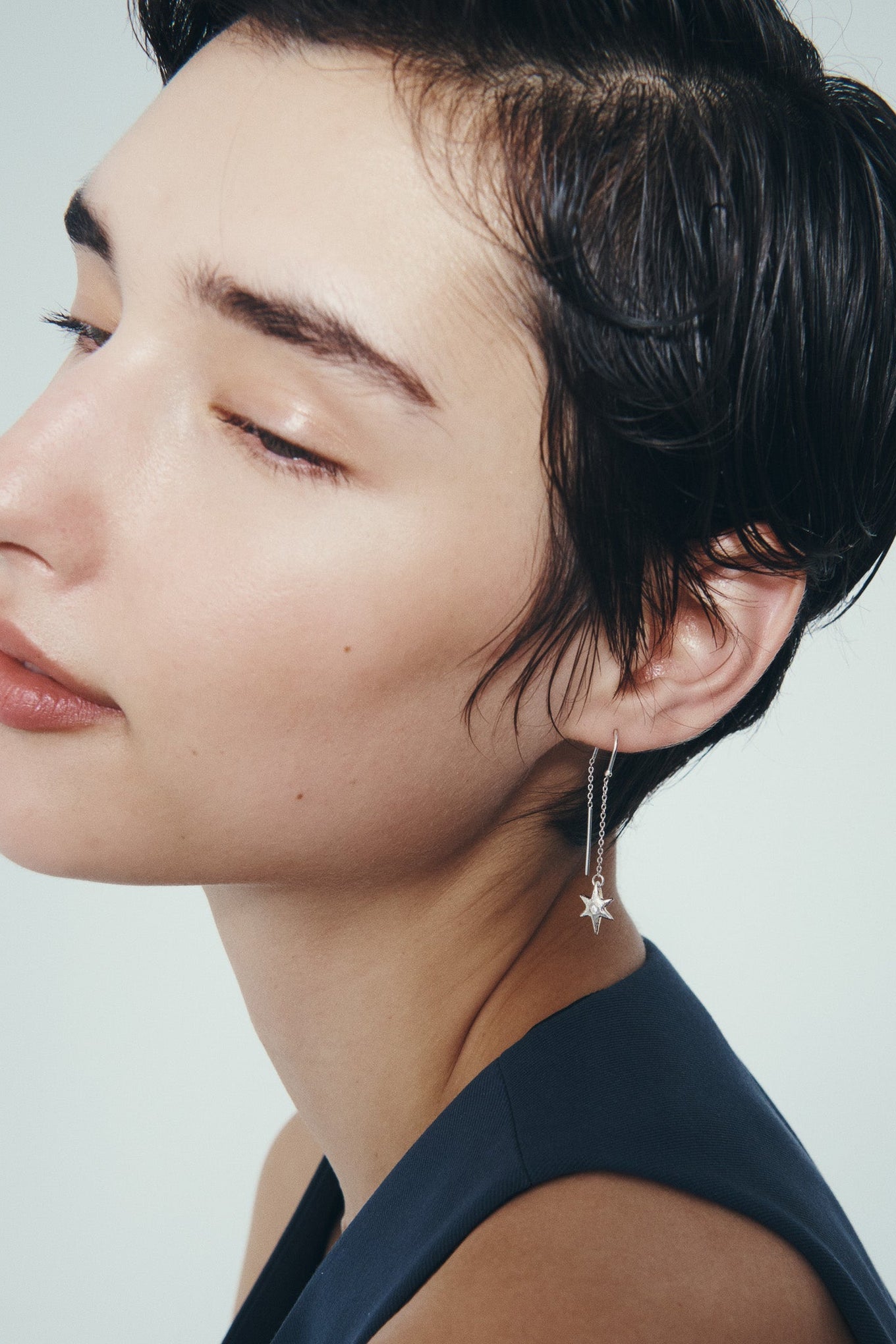 Electra Earrings - Silver | Temple Of The Sun