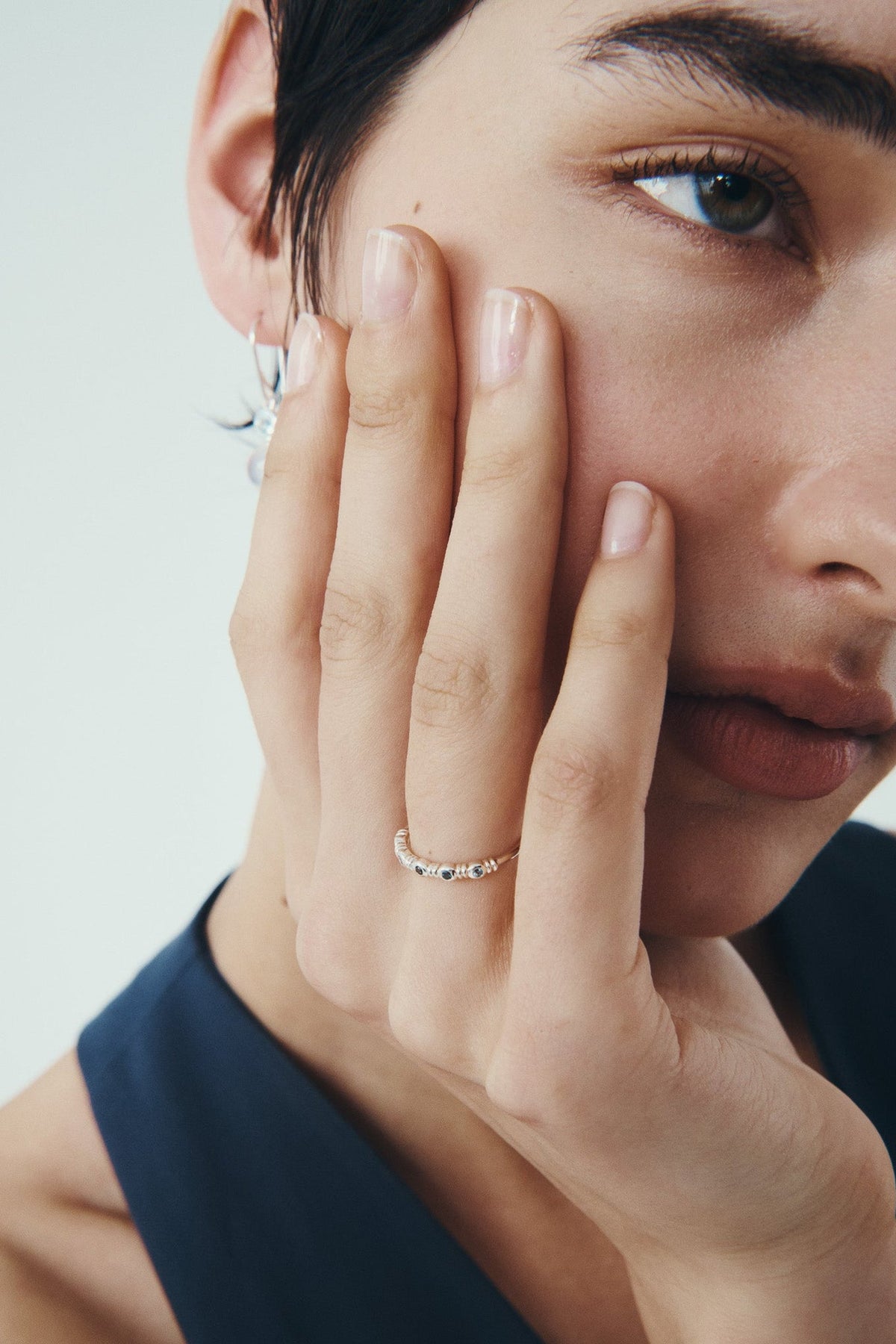 Aqua Ring - Silver | Temple Of The Sun