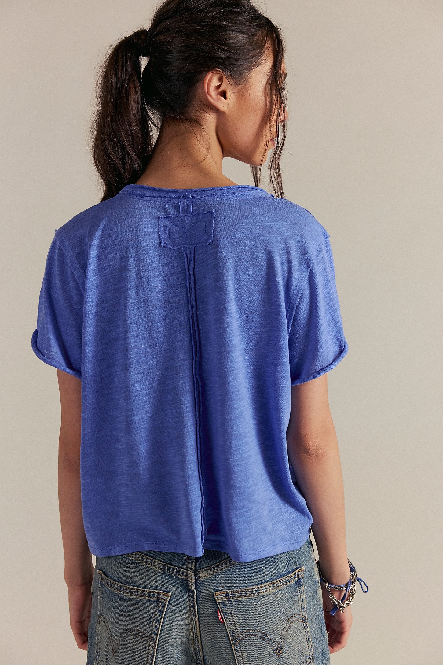 Take 2 Tee - Cornflower Blue