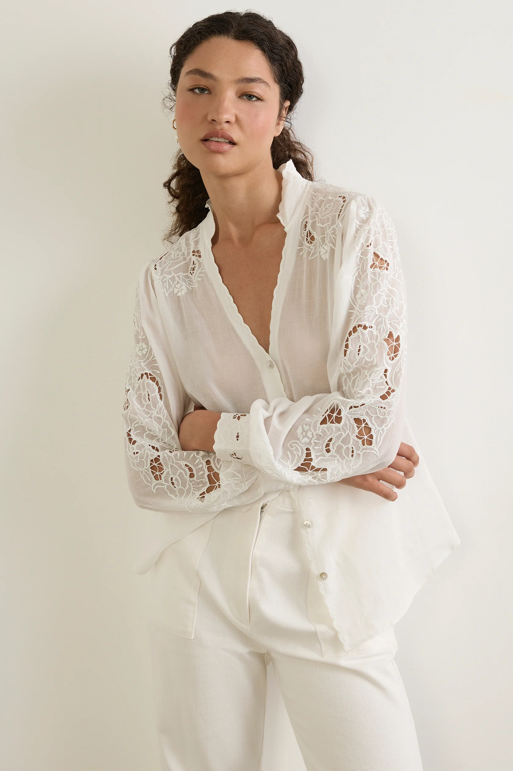 Talia Blouse - White