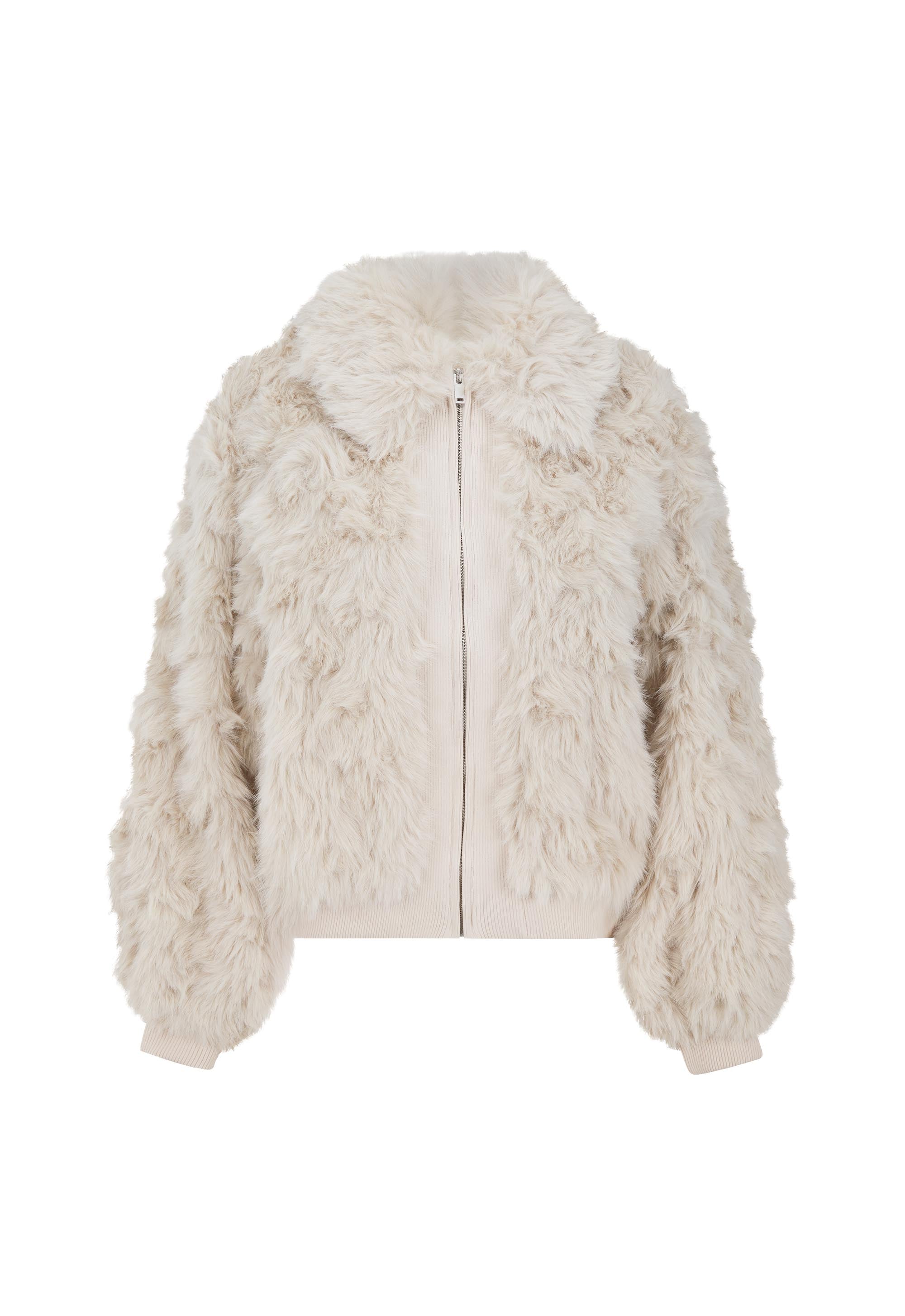 The Brooklyn Flea Bomber Jacket - Frost