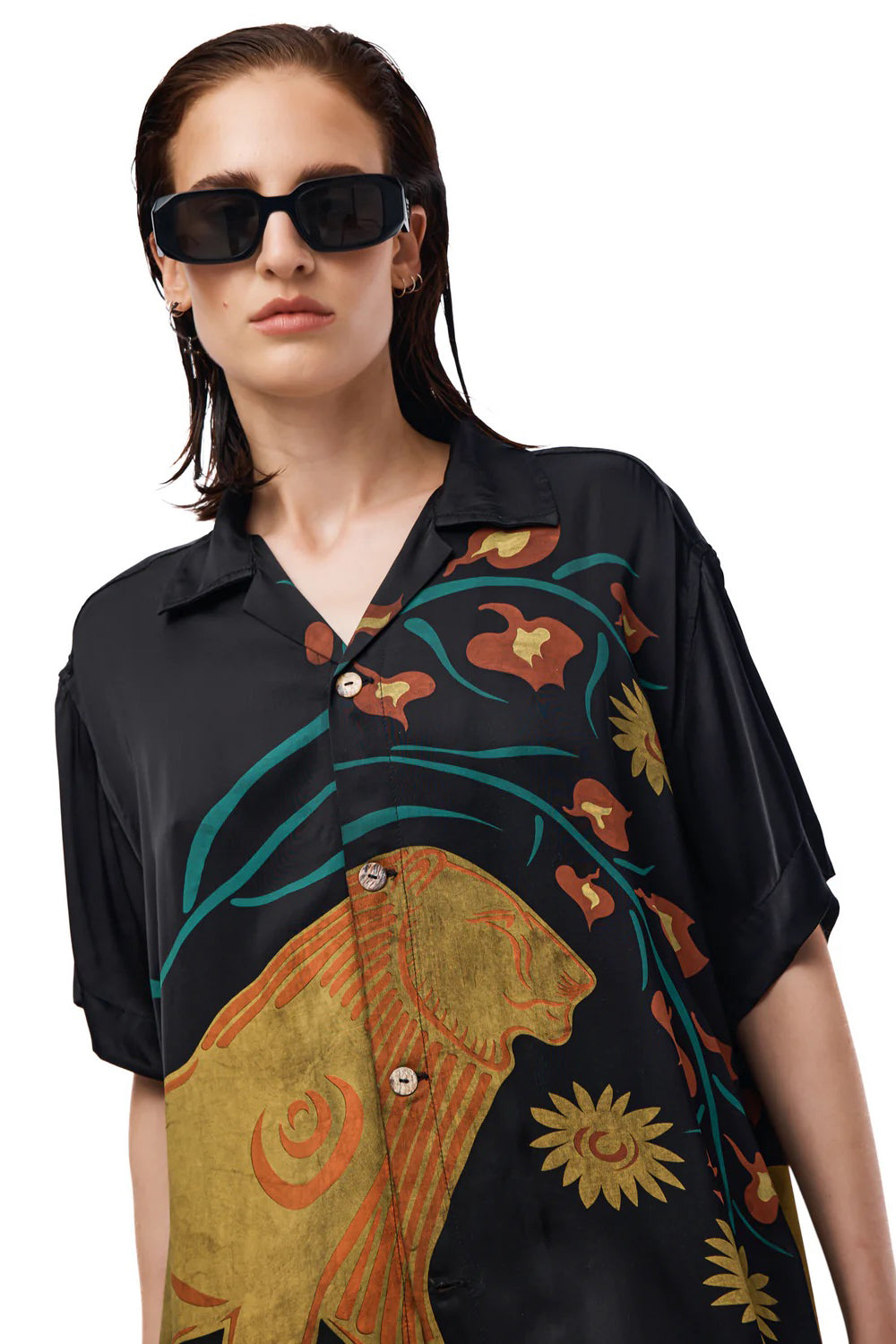 The Prowling Lion Camp Shirt