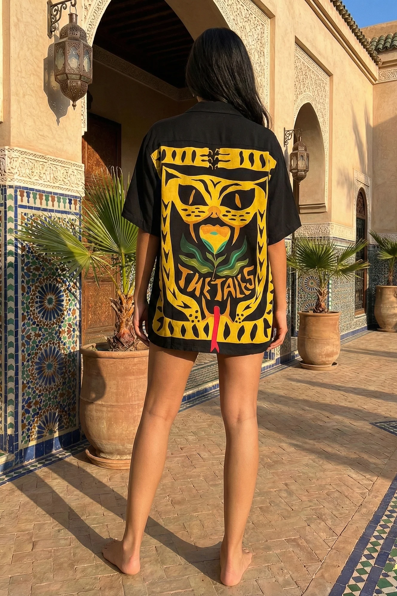 Tiger Snake Unisex Camp Shirt