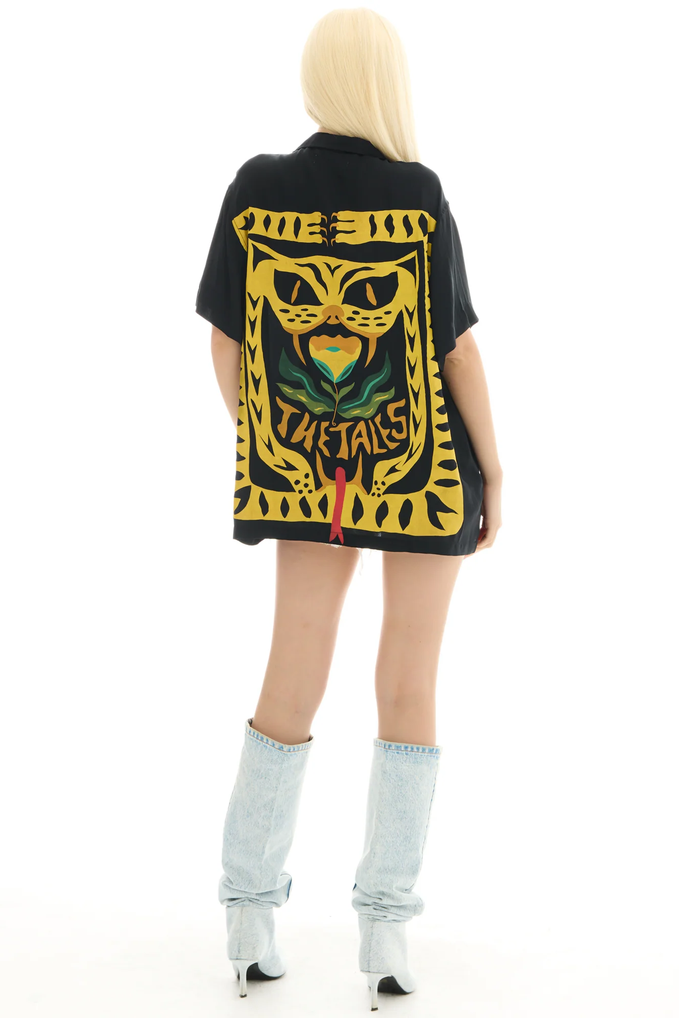 Tiger Snake Unisex Camp Shirt