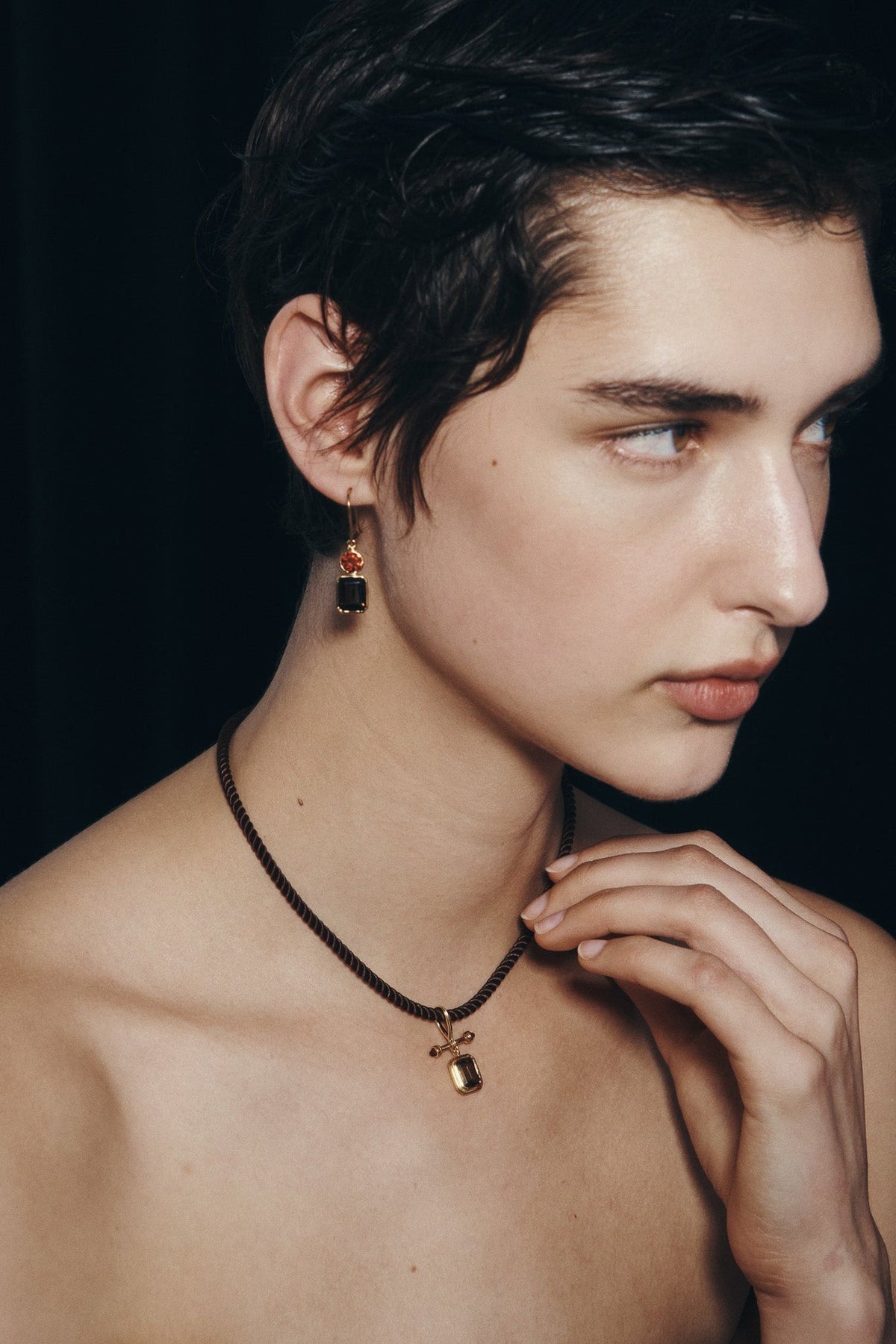 Umber Earrings - Gold | Temple Of The Sun