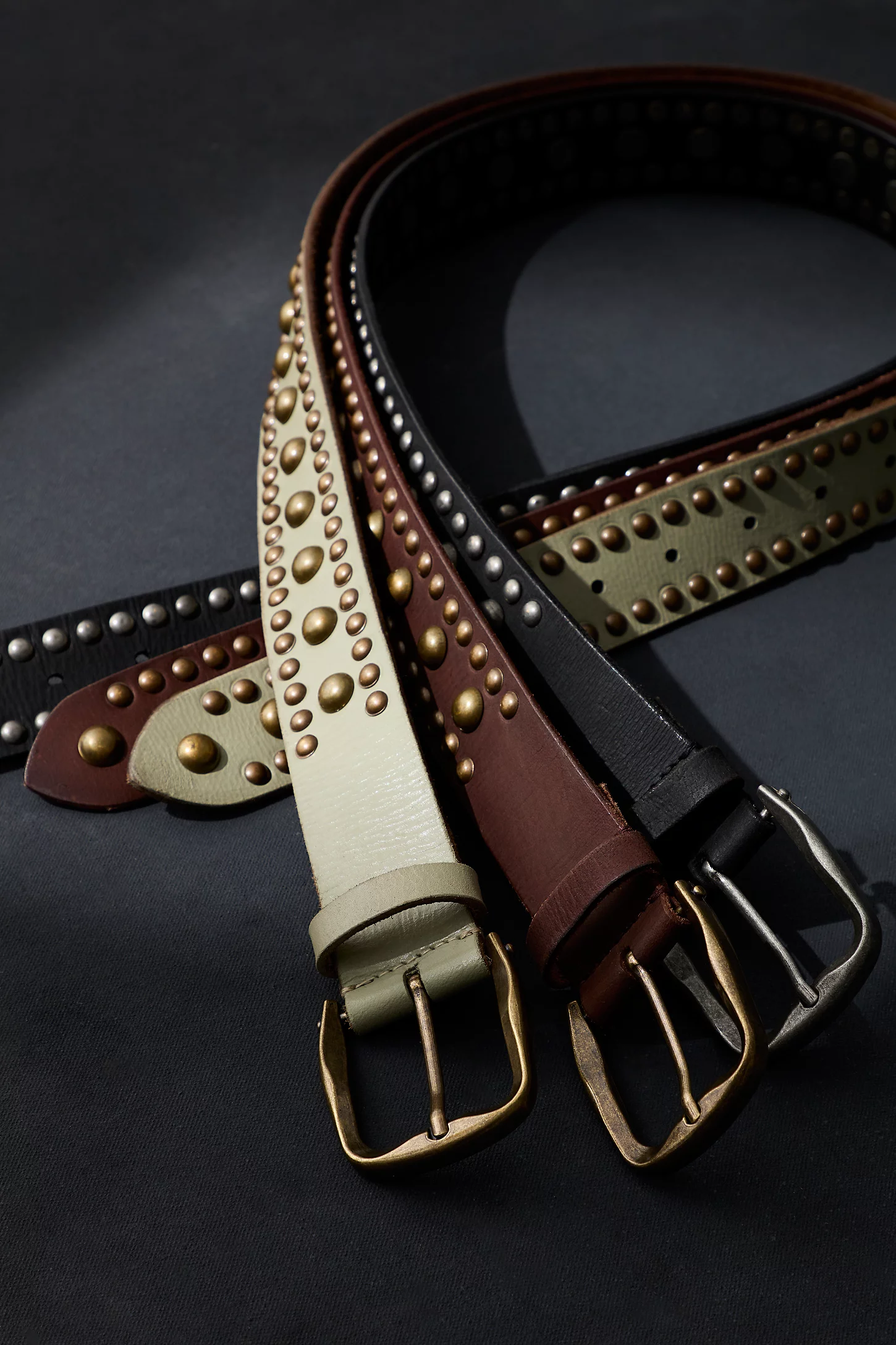 WTF Sola Stud Belt - Black