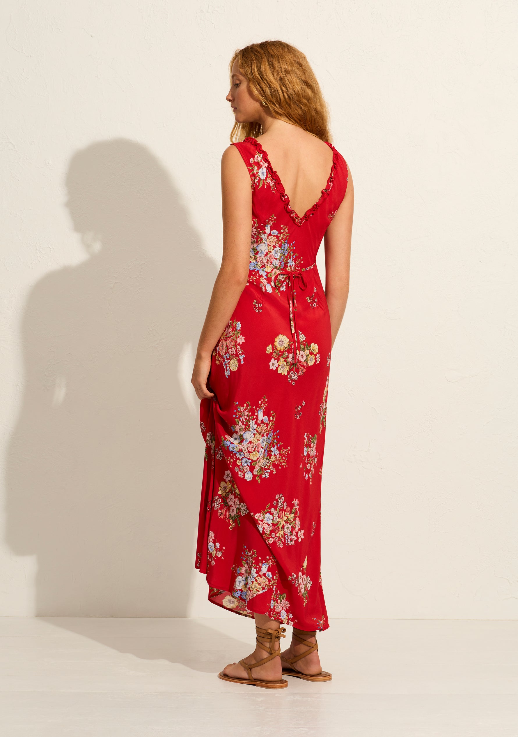 Yolanda Maxi Dress - Red