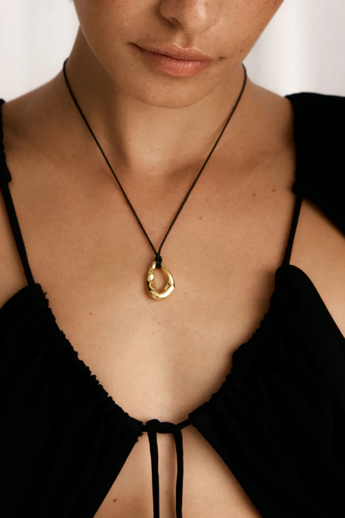 Saint Valentine | Miro Pendant Necklace - Gold