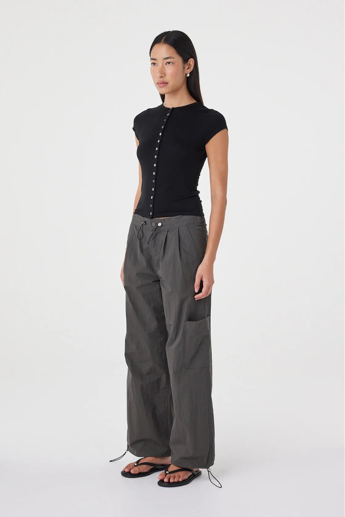 Addie Pant - Charcoal - Pants - Arcaa Movement - Women's fashion at The Freedom State