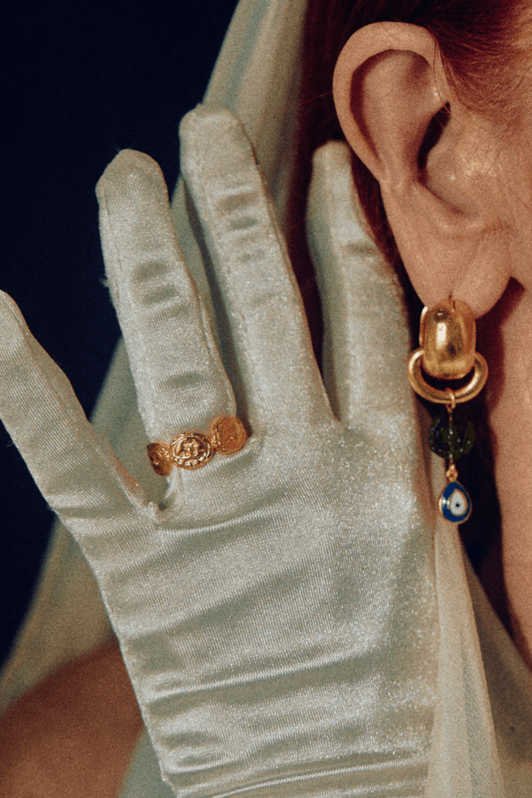 Aegis Ring - Gold - Rings - Cleopatra's Bling - Women's fashion at The Freedom State