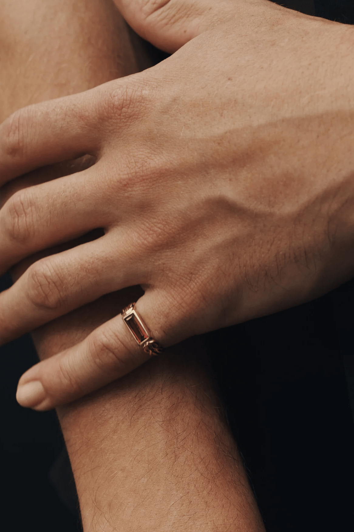 Airla Solitaire Ring - Gold - Rings - Temple Of The Sun - Women's fashion at The Freedom State