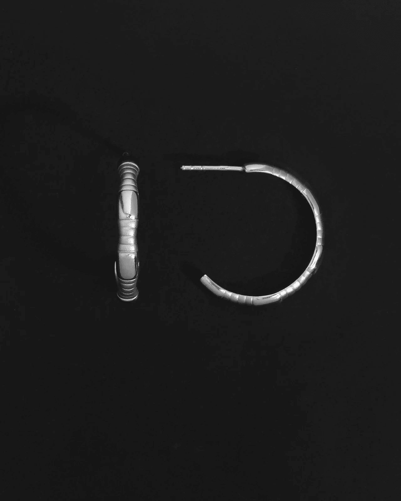 Amari Hoops - Silver - Earrings - Temple Of The Sun - Women's fashion at The Freedom State