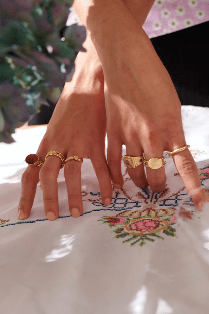 Amytis Ring - Gold - Rings - Cleopatra's Bling - Women's fashion at The Freedom State