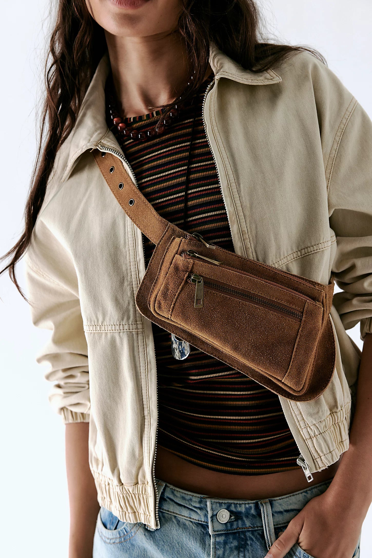 Avalon Leather Sling Bag - Snake