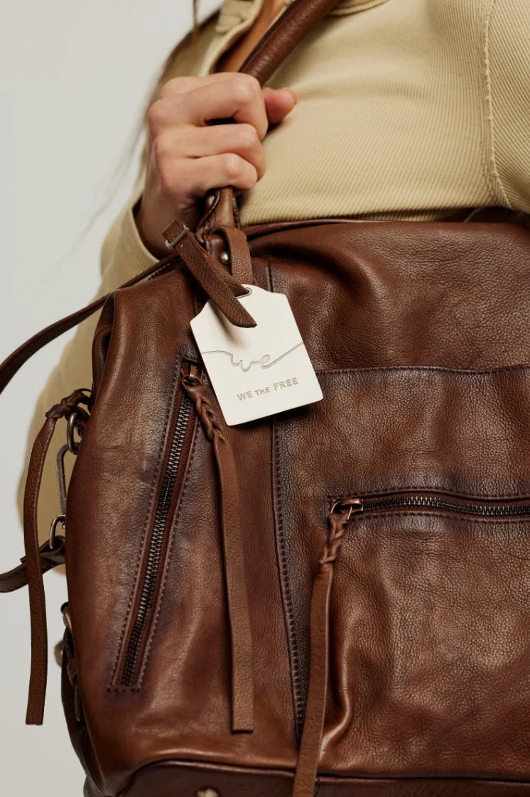 Baby Emerson Tote - Espresso - Bags - Free People - Women's fashion at The Freedom State