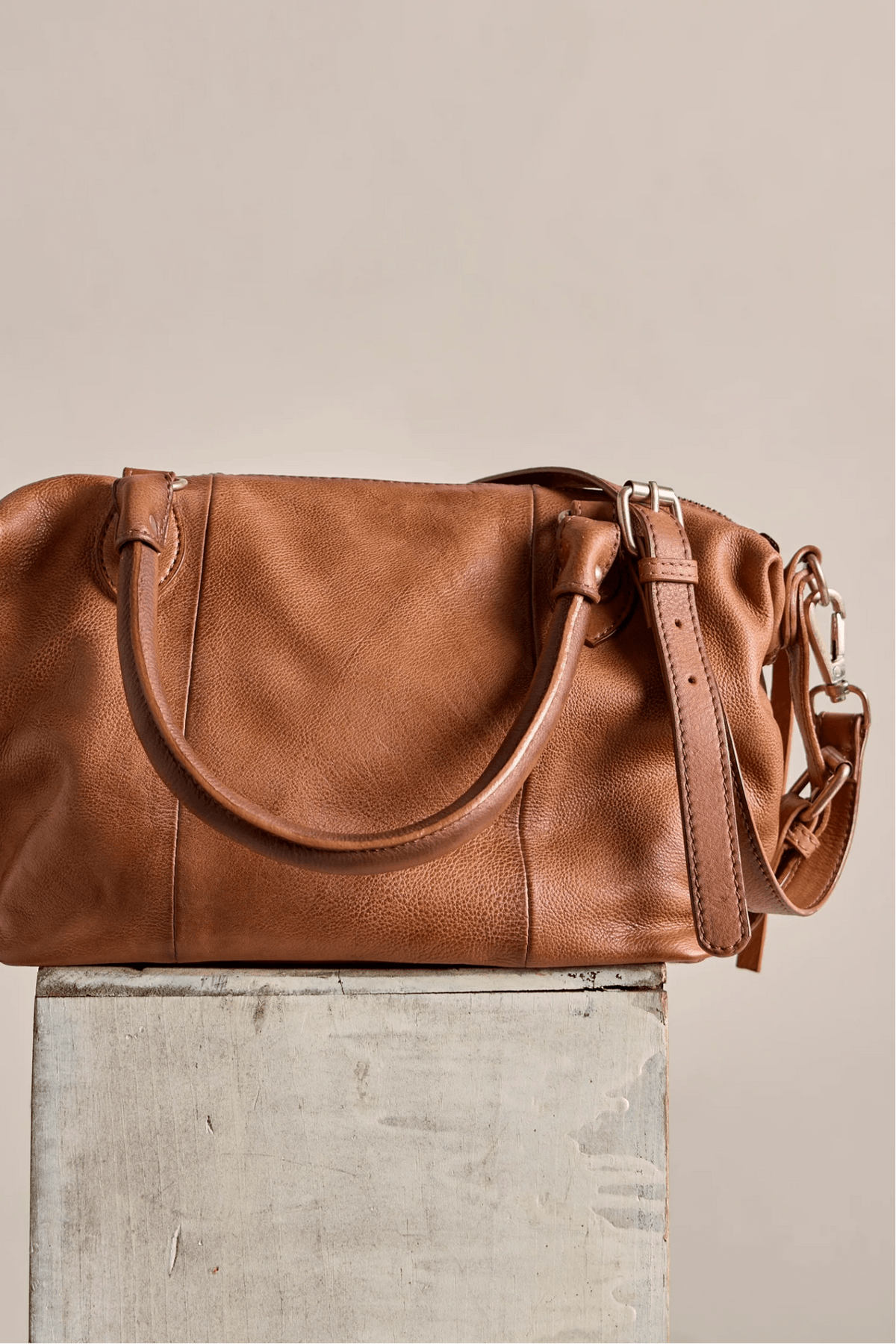 Baby Emerson Tote - Saddle - Bags - Free People - Women's fashion at The Freedom State