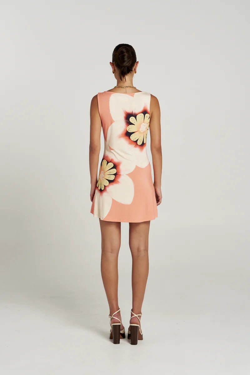 Boatneck Mini Dress - Harlequin - Mini Dresses - Summi Summi - Women's fashion at The Freedom State