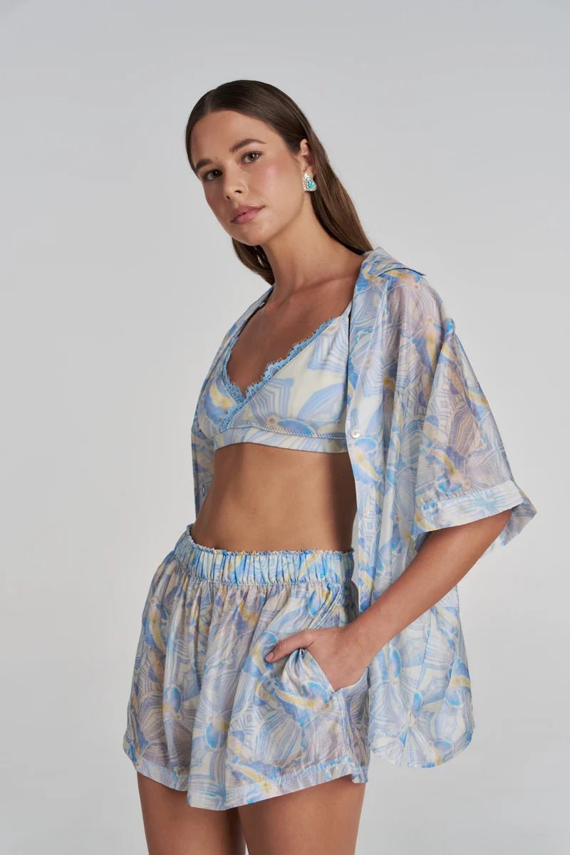 Boho SS Shirt - Orchid Prism - Shirts - Summi Summi - Women's fashion at The Freedom State