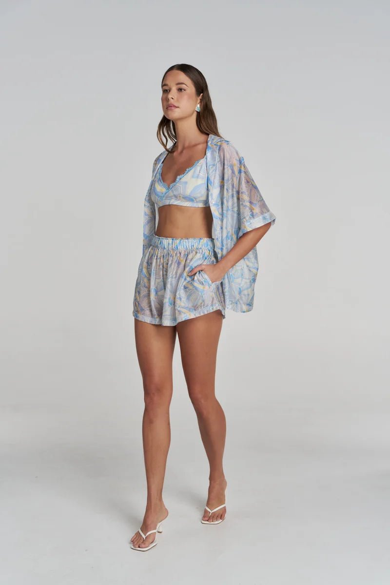 Boho SS Shirt - Orchid Prism - Shirts - Summi Summi - Women's fashion at The Freedom State