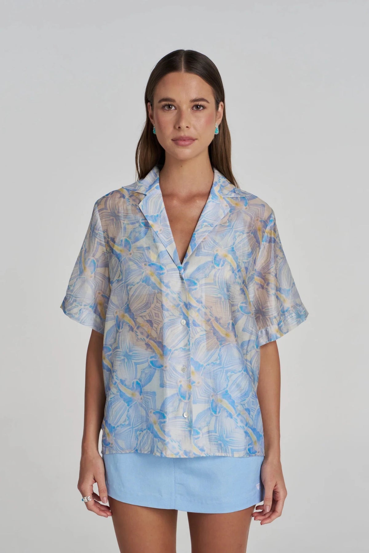 Boho SS Shirt - Orchid Prism - Shirts - Summi Summi - Women's fashion at The Freedom State