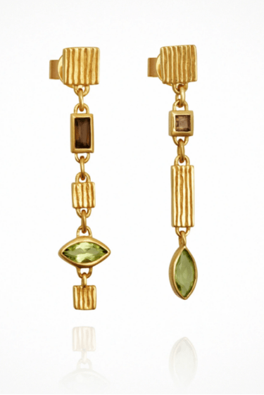 Cindi Stud Earrings - Gold - Earrings - Temple Of The Sun