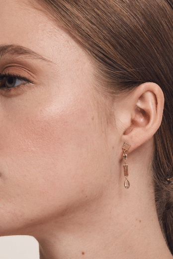 Cindi Stud Earrings - Gold - Earrings - Temple Of The Sun