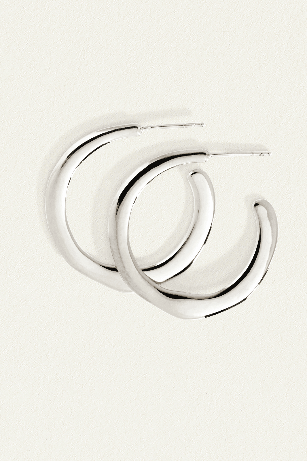 Circe Medium Hoops - Silver - Earrings - Temple Of The Sun - Women's fashion at The Freedom State