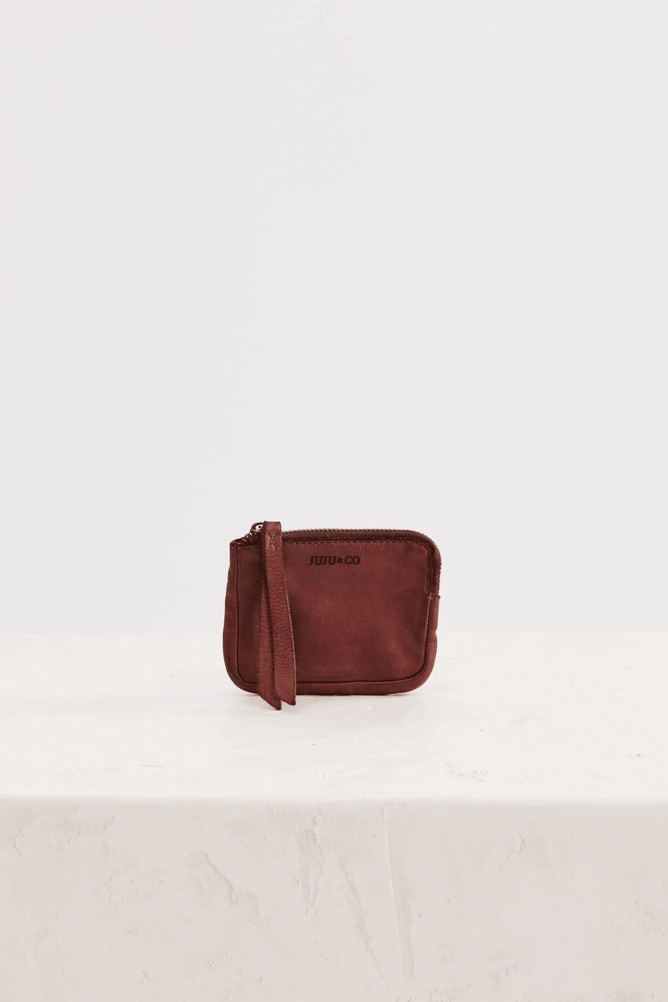 Compact Pouch - Cognac - Wallets - Juju & Co - Women's fashion at The Freedom State