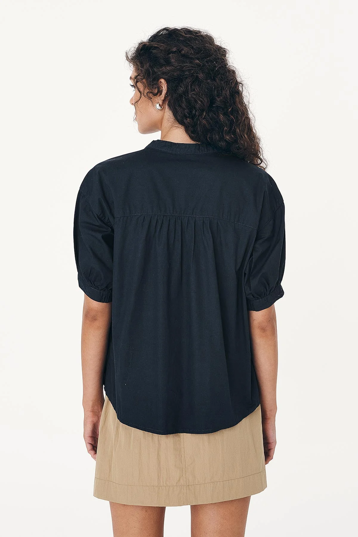 Cora Lace Blouse - Ink
