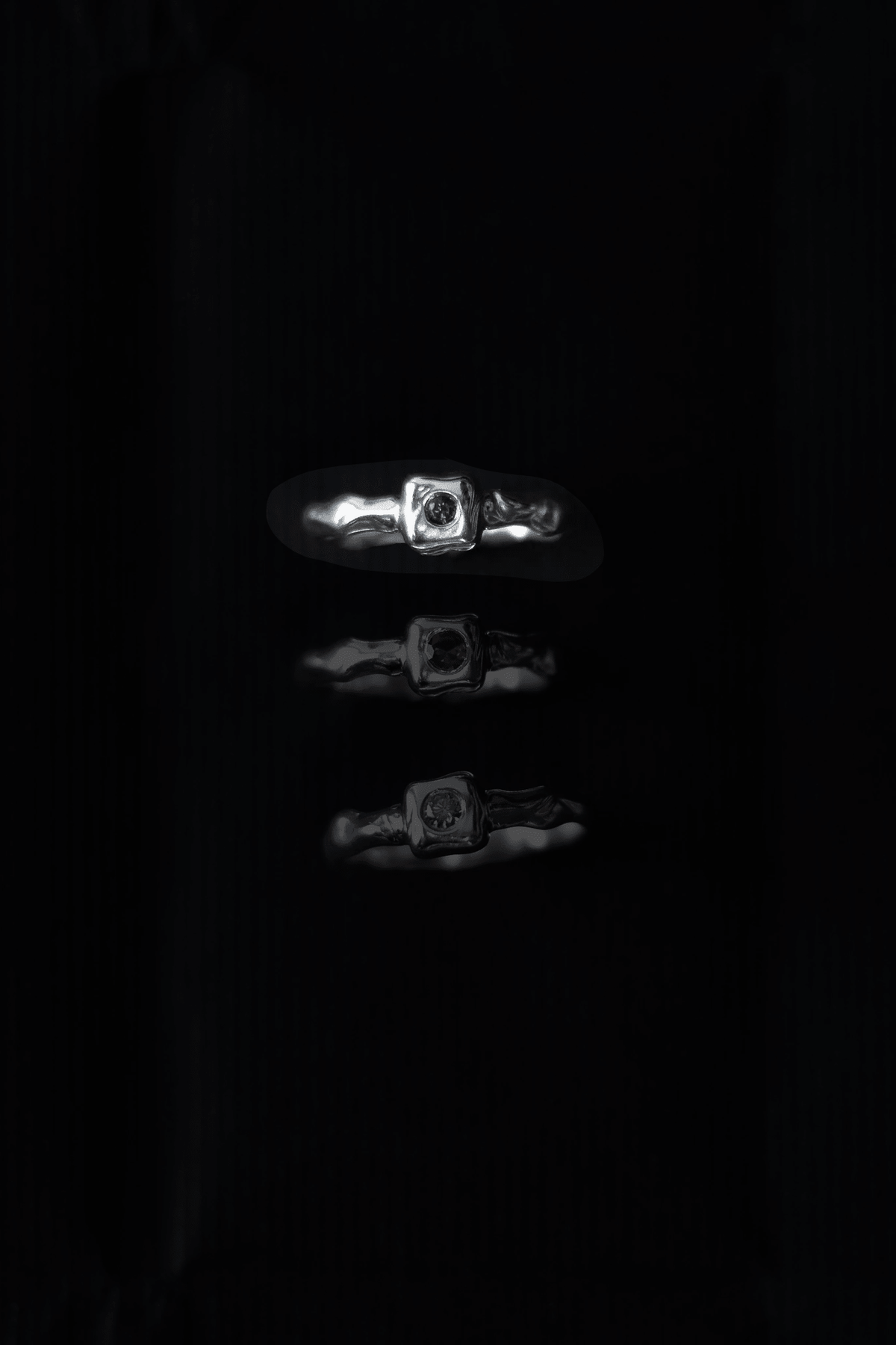 Core Ring - Blue Sapphire - Rings - Epta - Women's fashion at The Freedom State