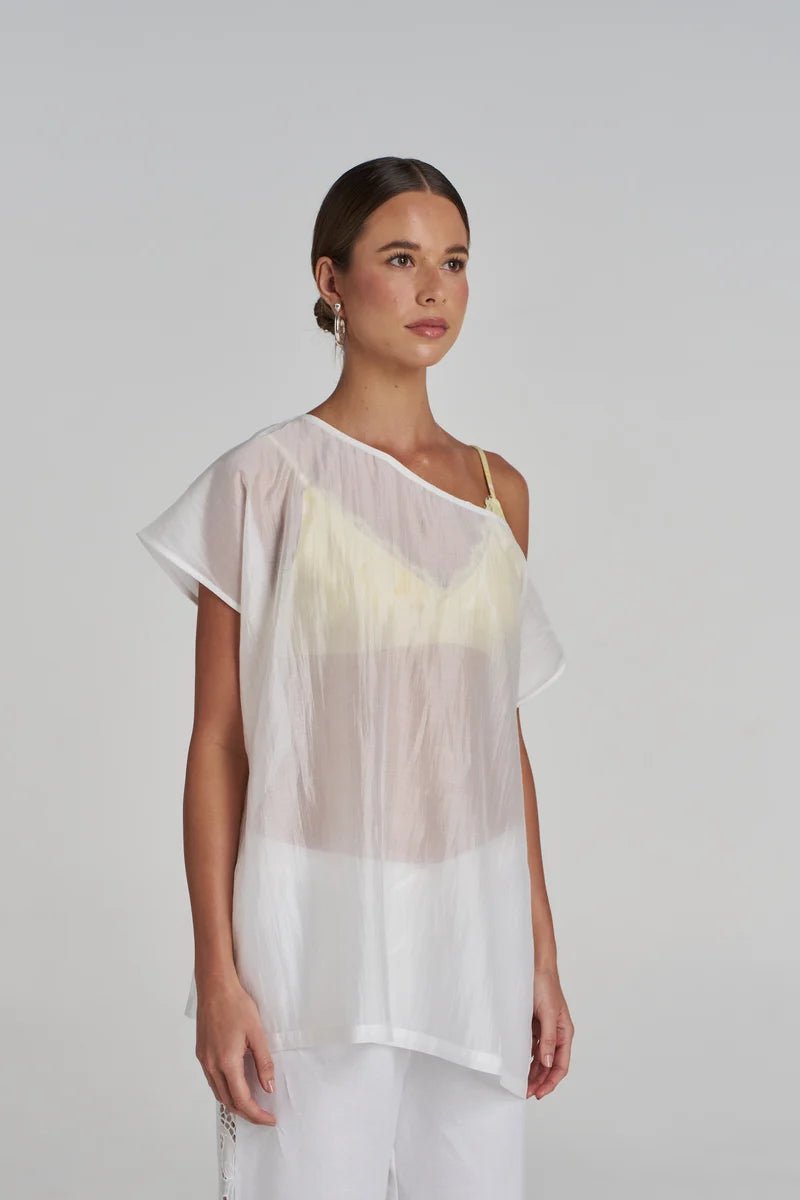 Crystal Top - White - Fashion Tops - Summi Summi - Women's fashion at The Freedom State