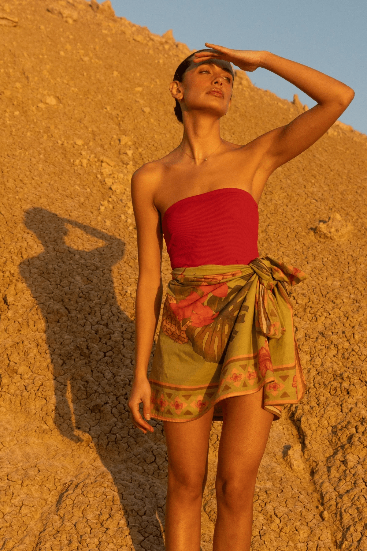 Cuban Tropical Sarong - Lime - Sarongs - Wandering Folk - Women's fashion at The Freedom State