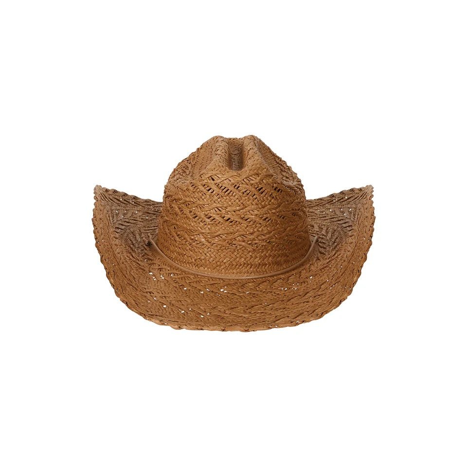 Dakota Cowboy Hat - Teak - Straw Hat - Lack Of Color - Women's fashion at The Freedom State