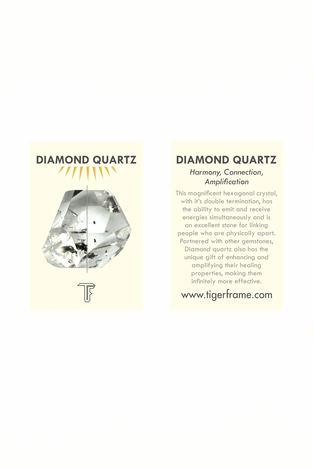 Diamond Quartz Crystal Bracelet | Black - Gold - Bracelets - Tiger Frame - Women's fashion at The Freedom State