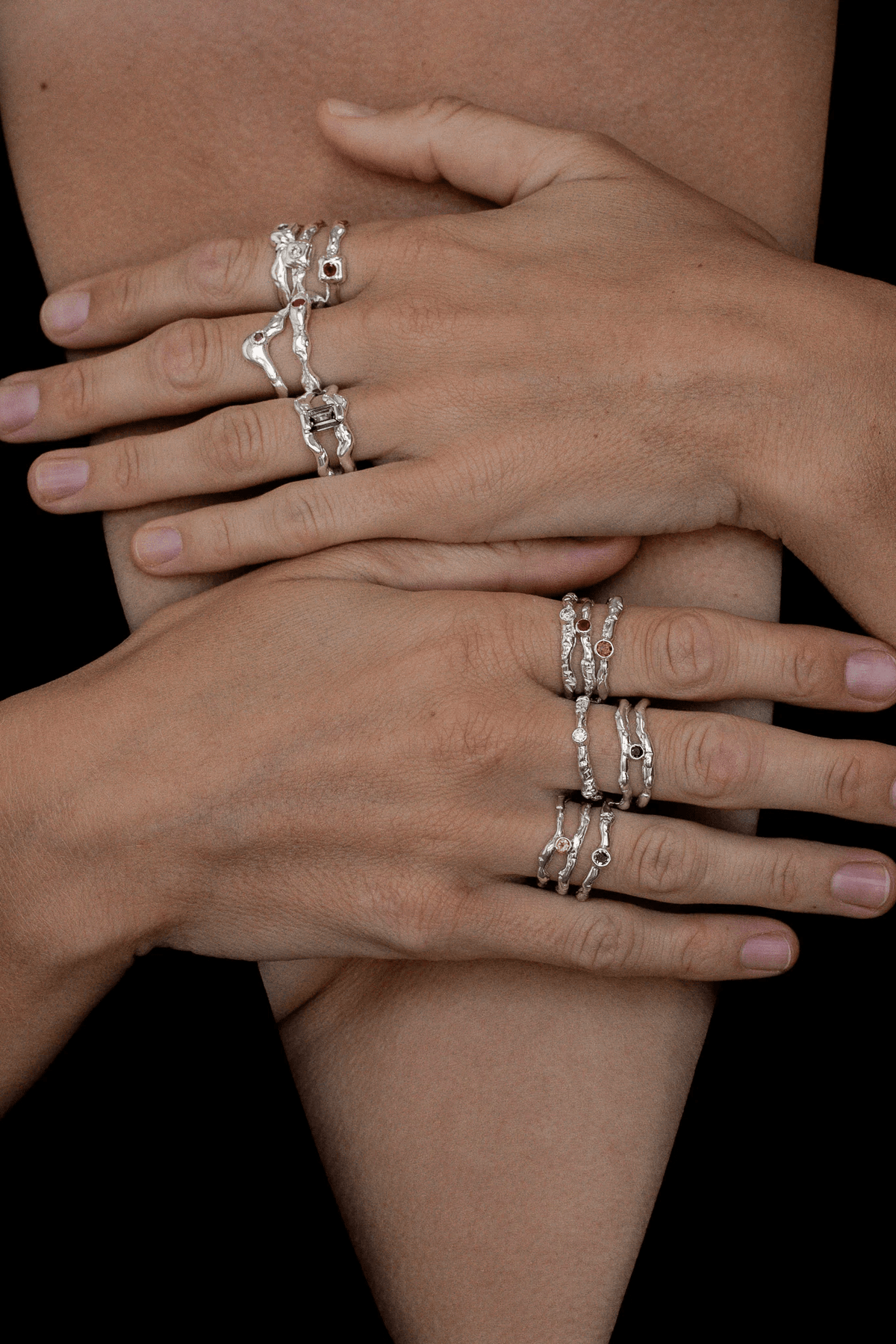 Double Trouble Ring - Yellow Sapphire - Rings - Epta - Women's fashion at The Freedom State