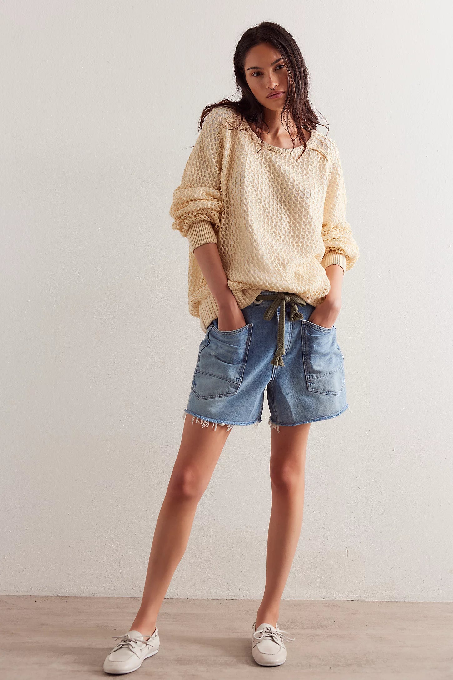 Moxie Barrel Shorts - Truest Blue