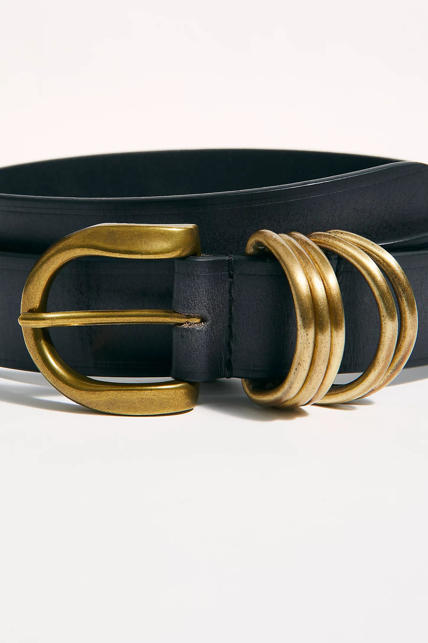 Rori Leather Belt - Black