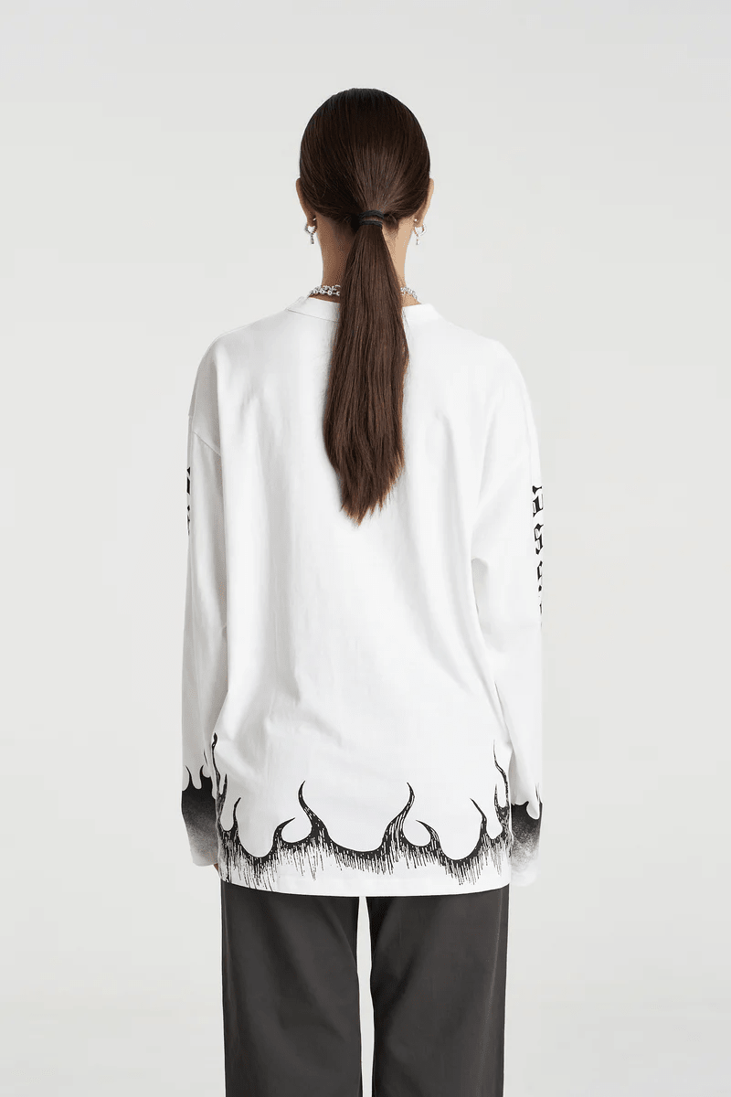 Eden Ls Tee - Lily White - T-Shirts - Summi Summi - Women's fashion at The Freedom State