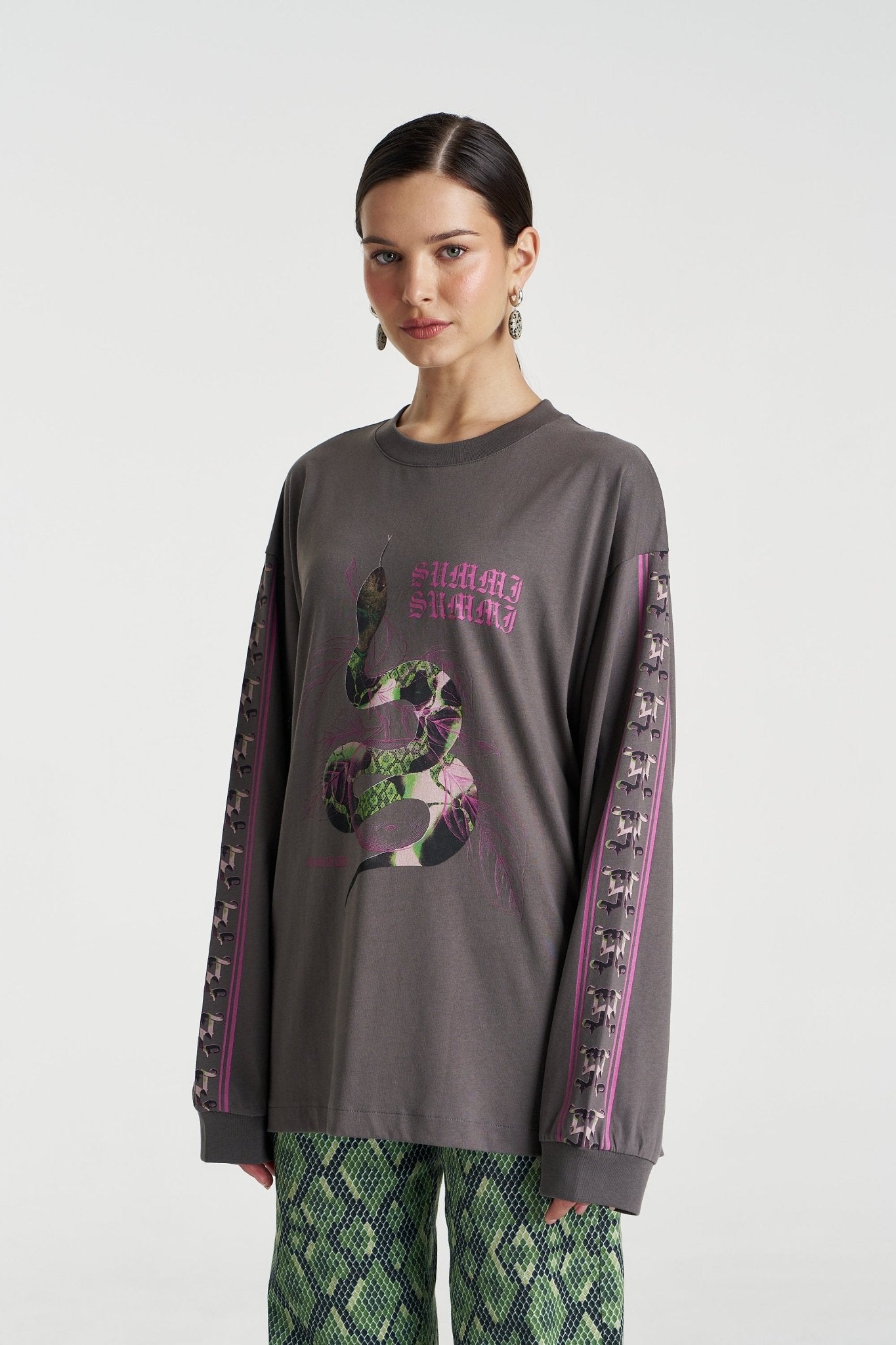 Eden LS Tee - Shadow - T-Shirts - Summi Summi - Women's fashion at The Freedom State