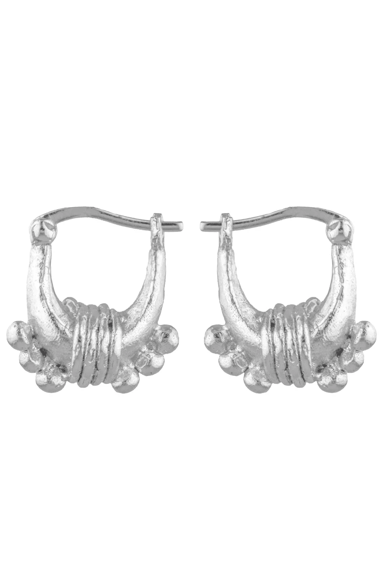 Else Hoops - Silver - Earrings - Cleopatra's Bling - Women's fashion at The Freedom State
