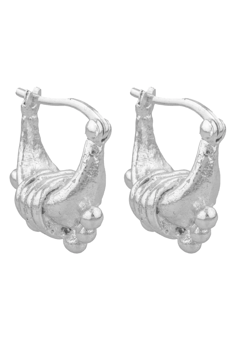 Else Hoops - Silver - Earrings - Cleopatra's Bling - Women's fashion at The Freedom State