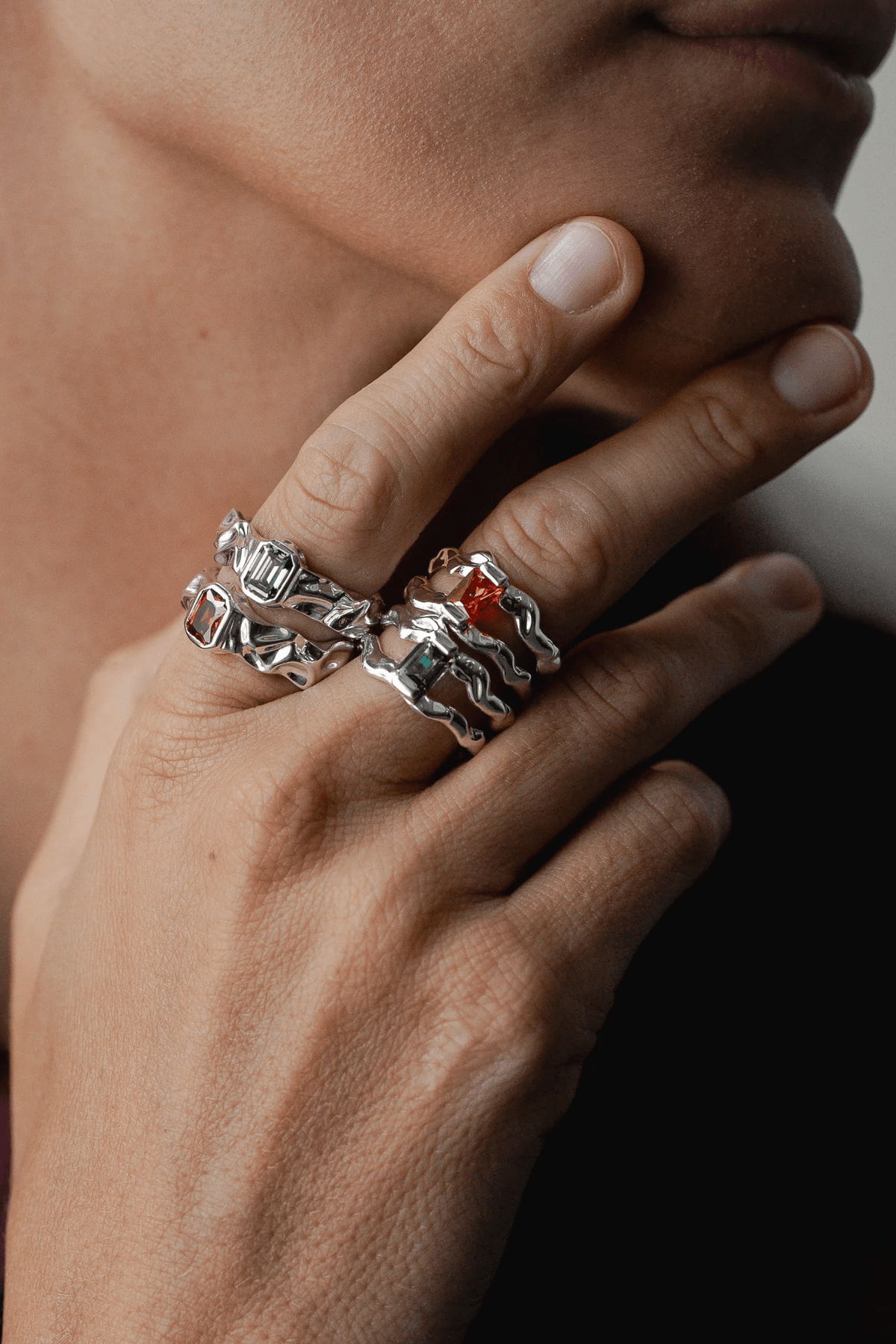 Empowerment Ring - Red Sapphire - Rings - Epta - Women's fashion at The Freedom State